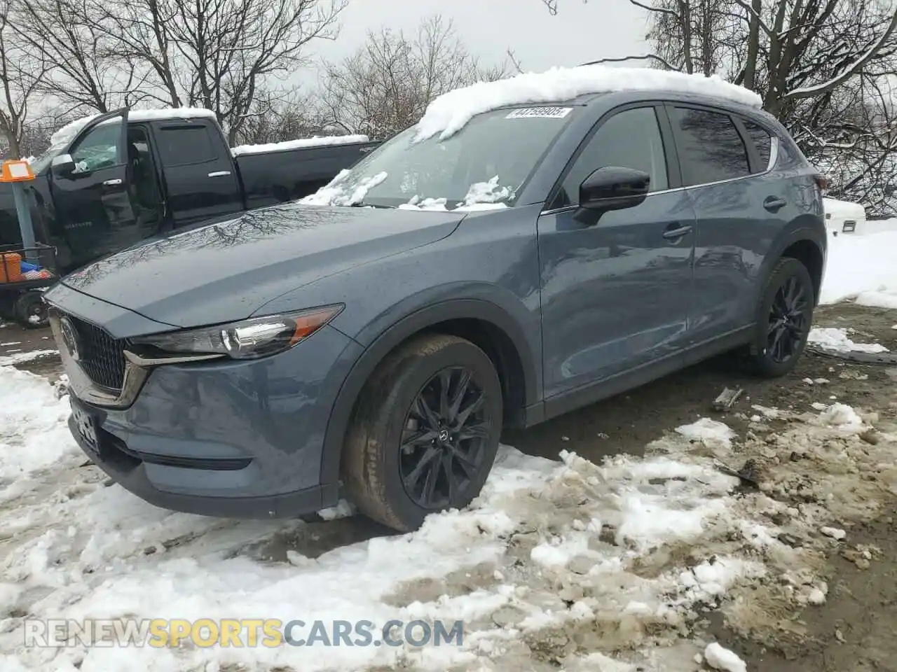 1 Photograph of a damaged car JM3KFBCM5M0319571 MAZDA CX-5 2021