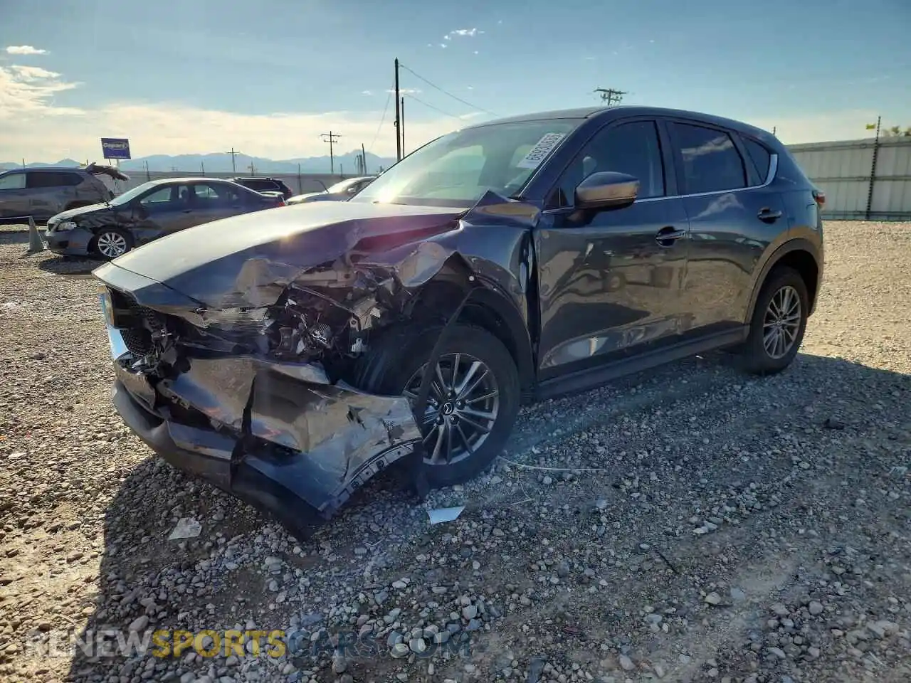 1 fotografías del automóvil dañado JM3KFBCM5M0325306 MAZDA CX-5 2021