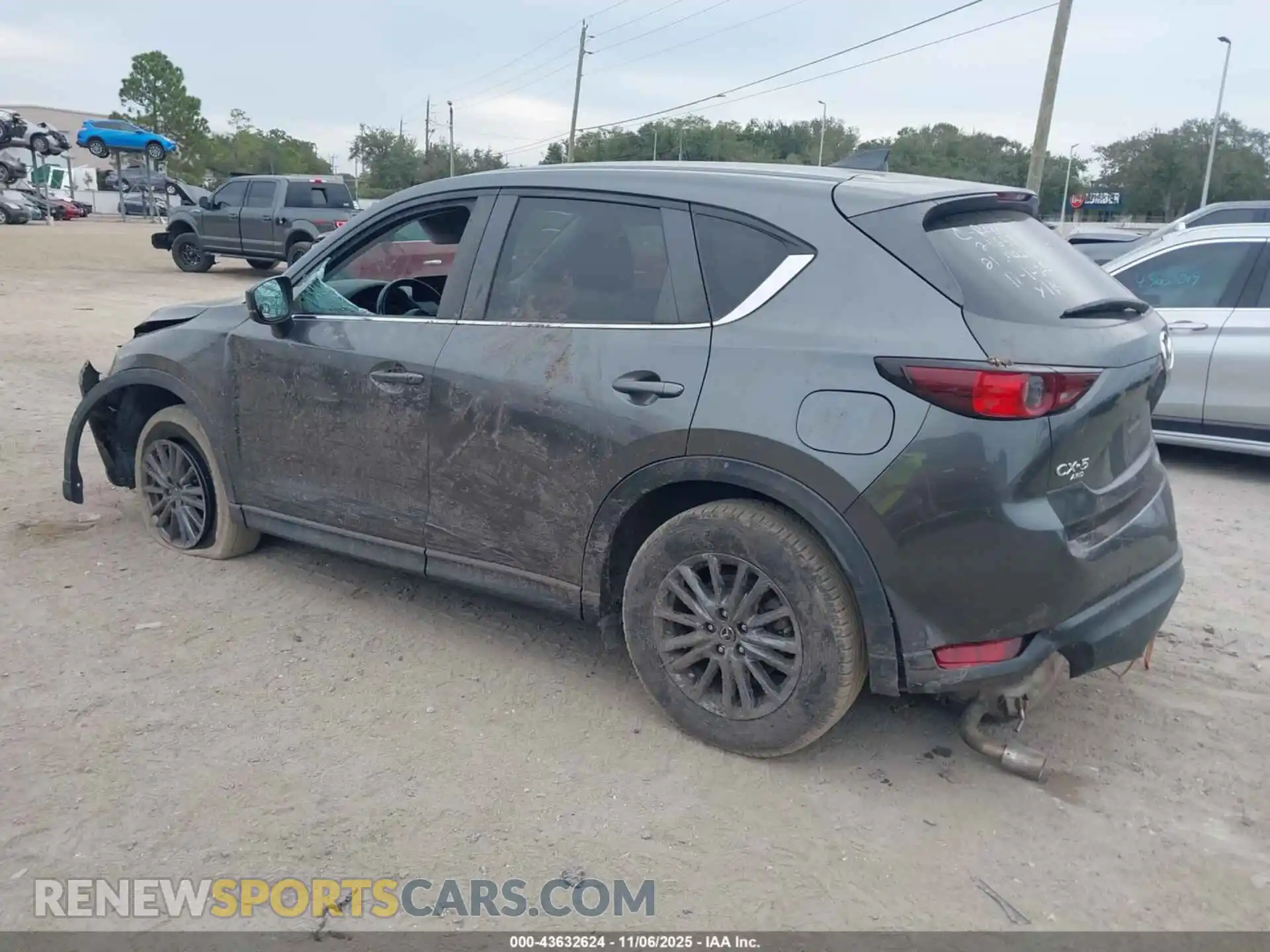 3 Photograph of a damaged car JM3KFBCM5M0362002 MAZDA CX-5 2021