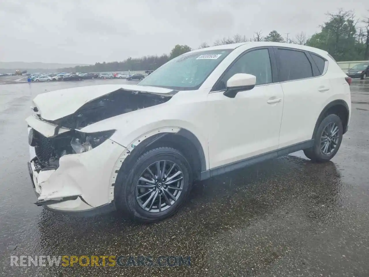 1 Photograph of a damaged car JM3KFBCM5M0392343 MAZDA CX-5 2021