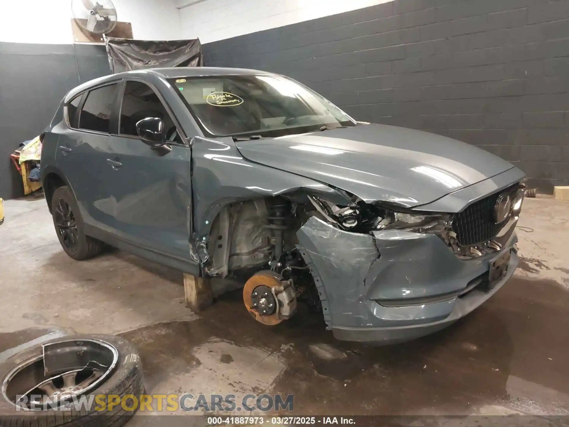1 Photograph of a damaged car JM3KFBCM5M0394707 MAZDA CX-5 2021