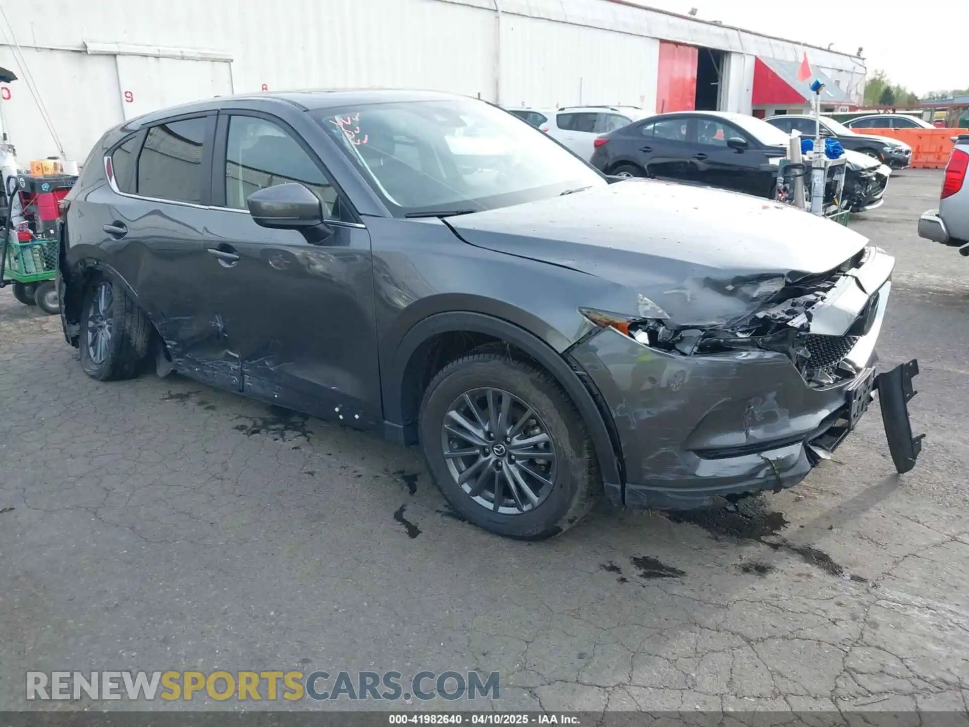1 Photograph of a damaged car JM3KFBCM5M0457451 MAZDA CX-5 2021