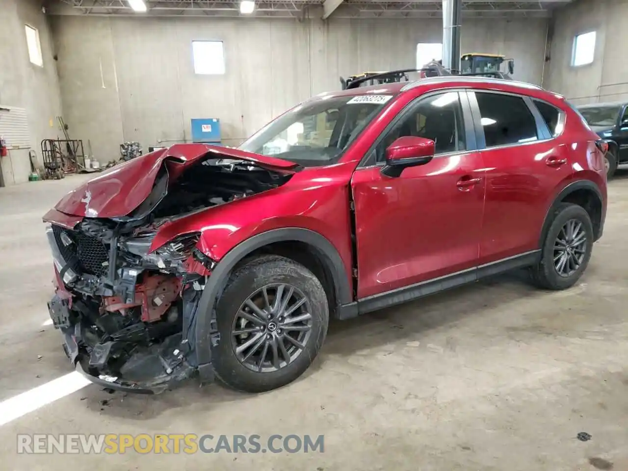 1 Photograph of a damaged car JM3KFBCM5M0481989 MAZDA CX-5 2021