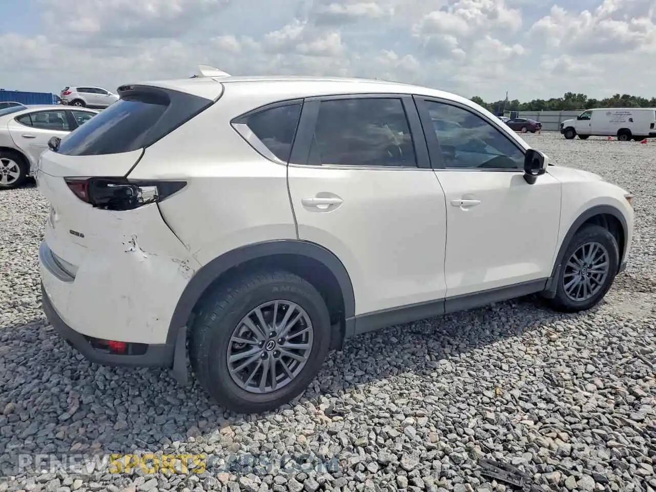 3 fotografías del automóvil dañado JM3KFBCM5M0488196 MAZDA CX-5 2021