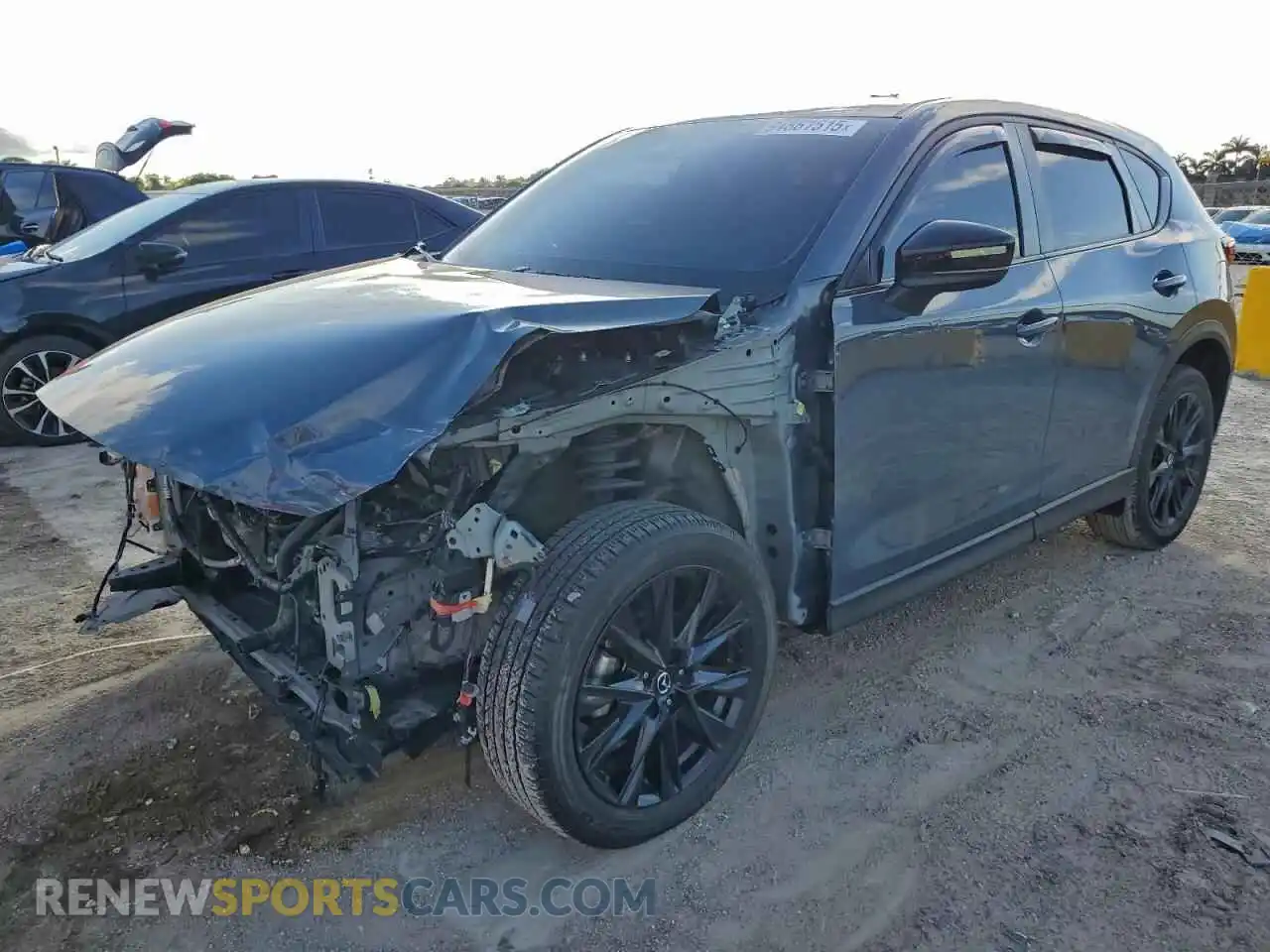 1 Photograph of a damaged car JM3KFBCM5M0494550 MAZDA CX-5 2021
