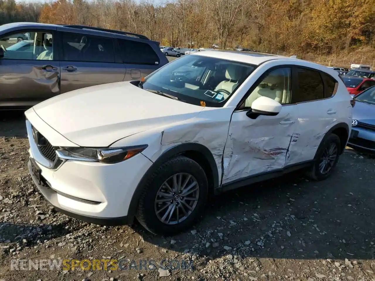 1 Фотография поврежденного автомобиля JM3KFBCM5M1410866 MAZDA CX-5 2021