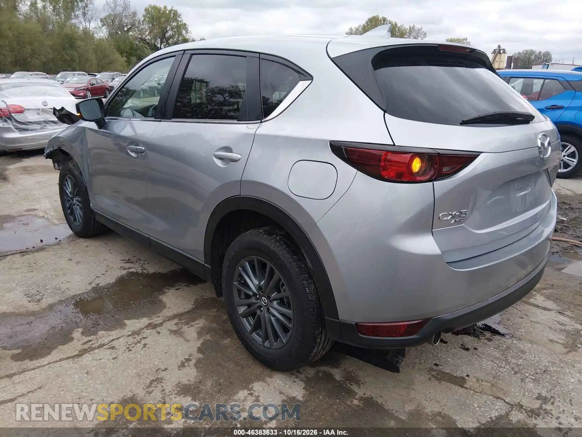 3 fotografías del automóvil dañado JM3KFBCM5M1494879 MAZDA CX-5 2021