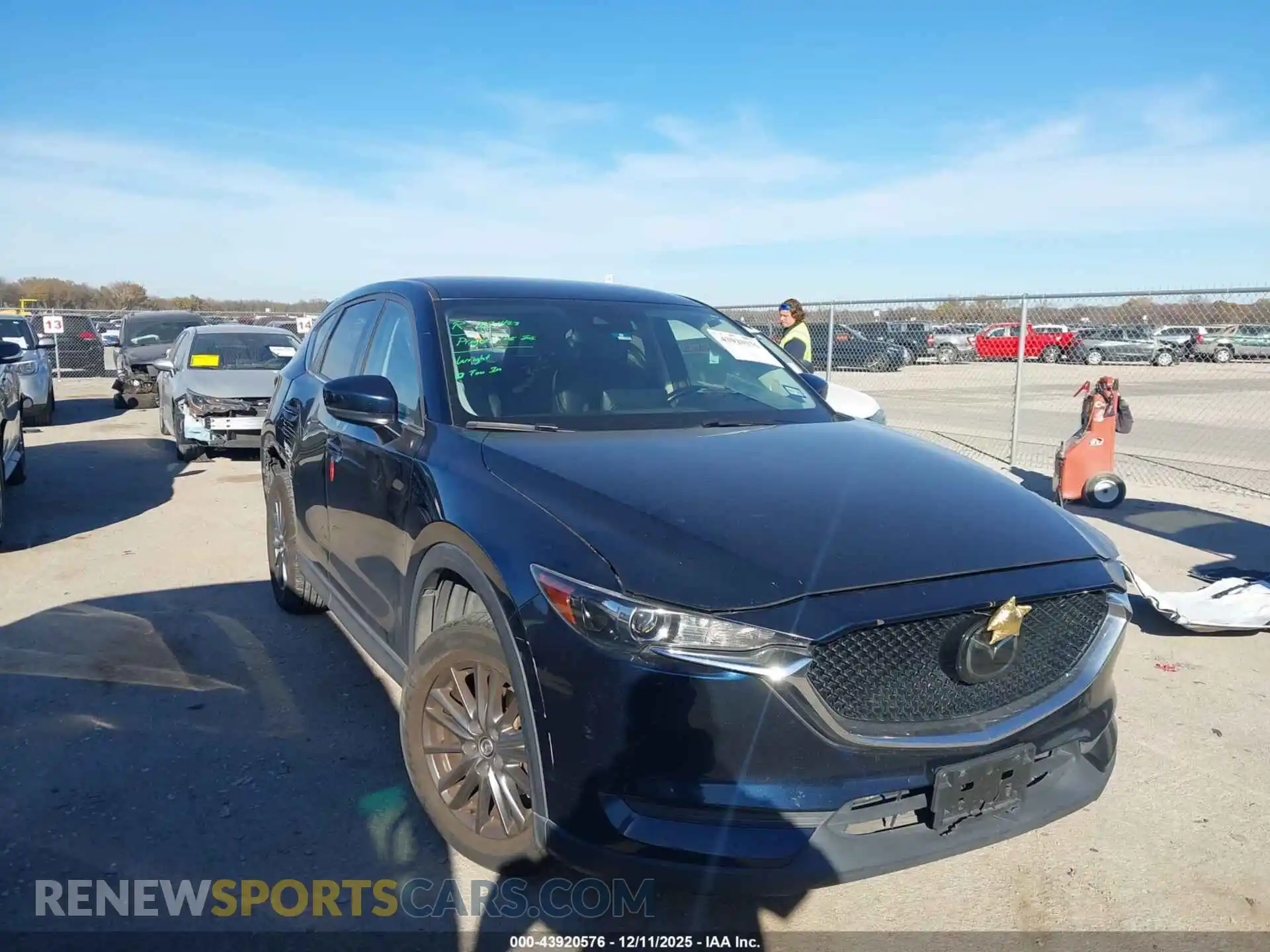 1 Photograph of a damaged car JM3KFBCM6M0358038 MAZDA CX-5 2021