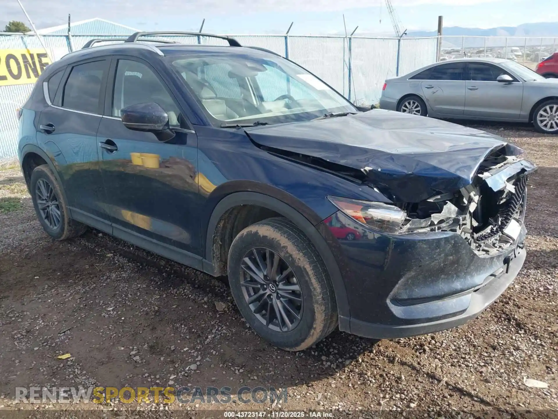 1 Photograph of a damaged car JM3KFBCM6M0395235 MAZDA CX-5 2021