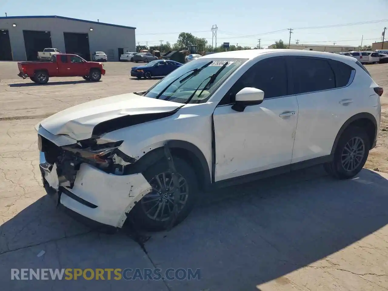 1 Фотография поврежденного автомобиля JM3KFBCM6M0442893 MAZDA CX-5 2021