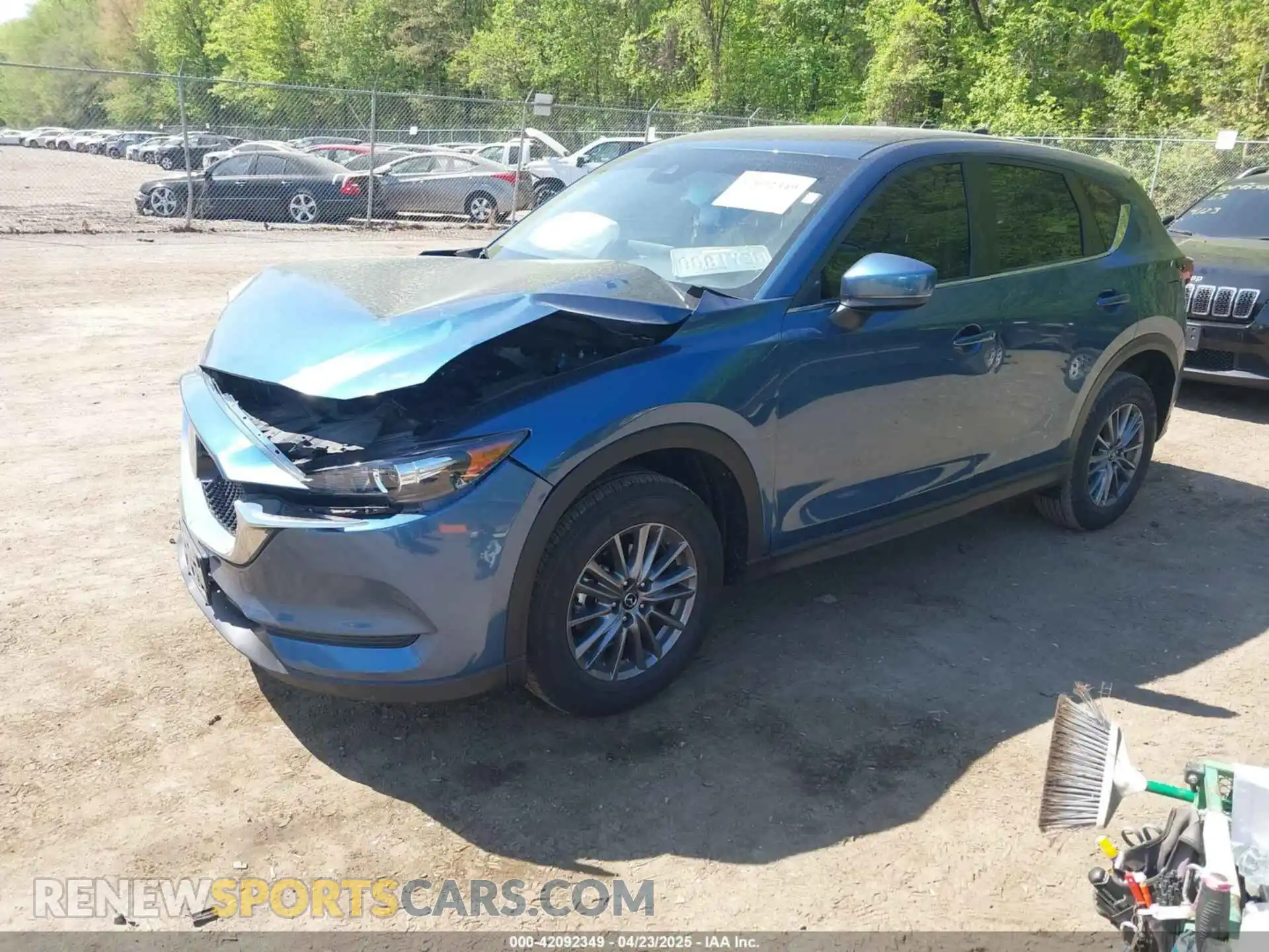 2 Photograph of a damaged car JM3KFBCM6M0448211 MAZDA CX-5 2021
