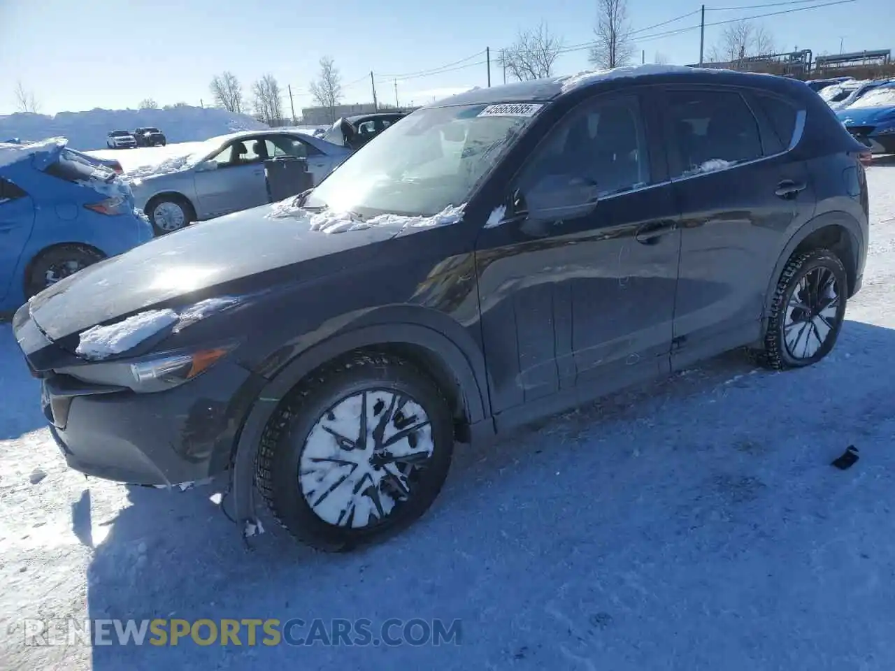 1 Photograph of a damaged car JM3KFBCM6M0501229 MAZDA CX-5 2021