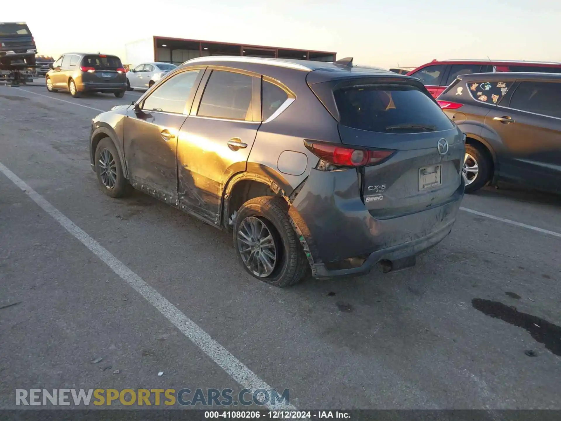 3 Photograph of a damaged car JM3KFBCM6M1371138 MAZDA CX-5 2021