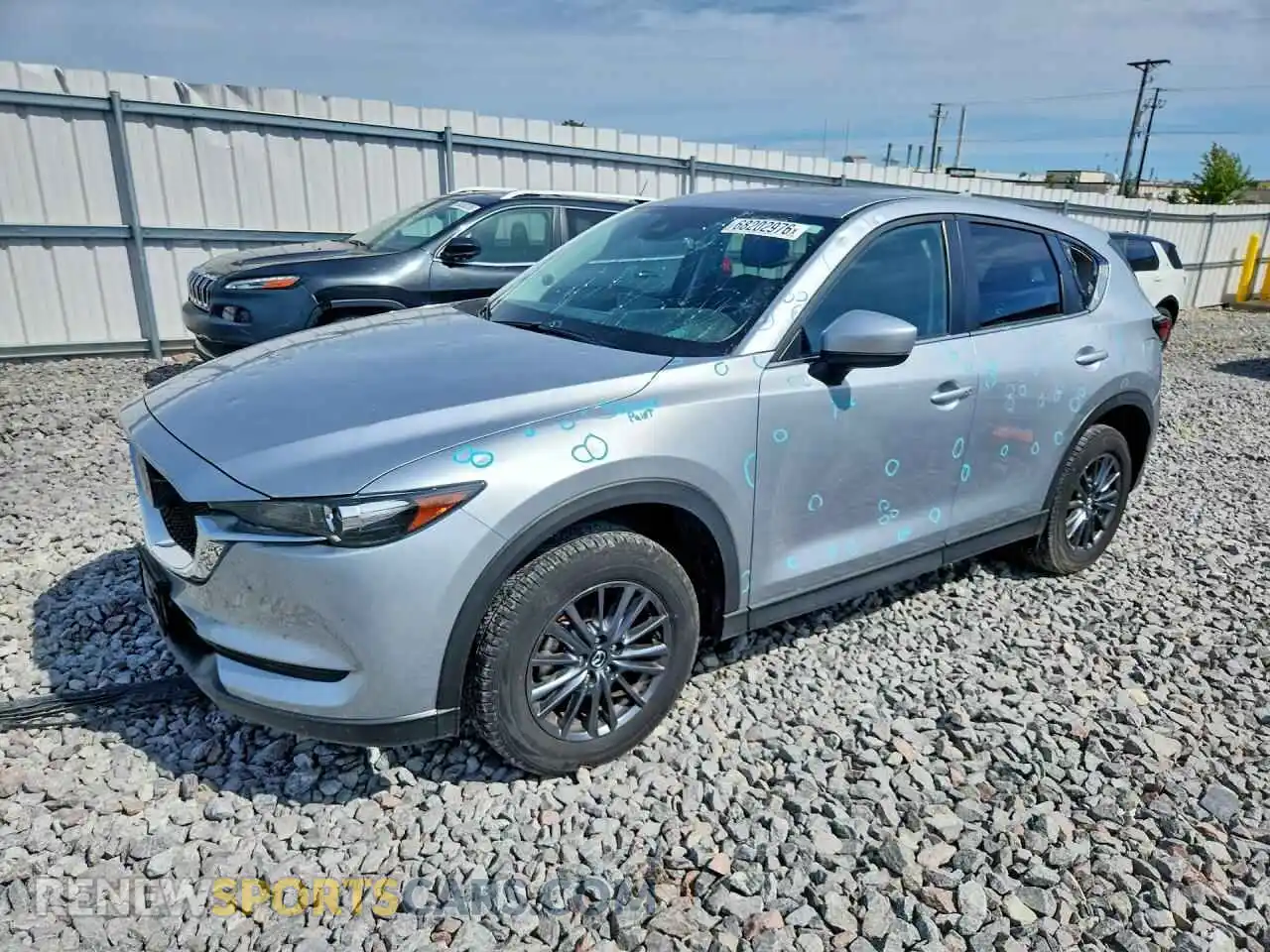 1 Фотография поврежденного автомобиля JM3KFBCM6M1373990 MAZDA CX-5 2021