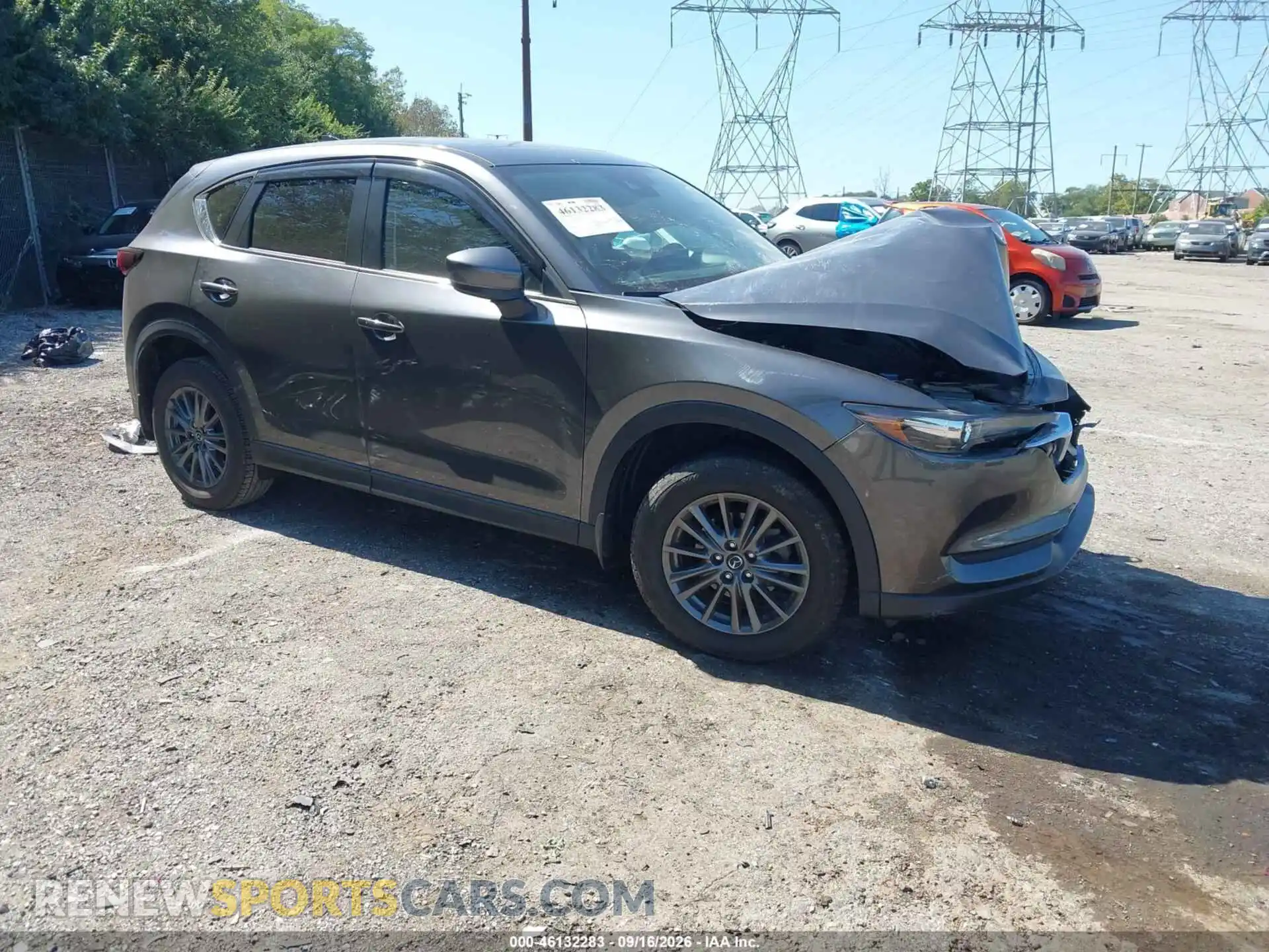 1 Фотография поврежденного автомобиля JM3KFBCM6M1388070 MAZDA CX-5 2021