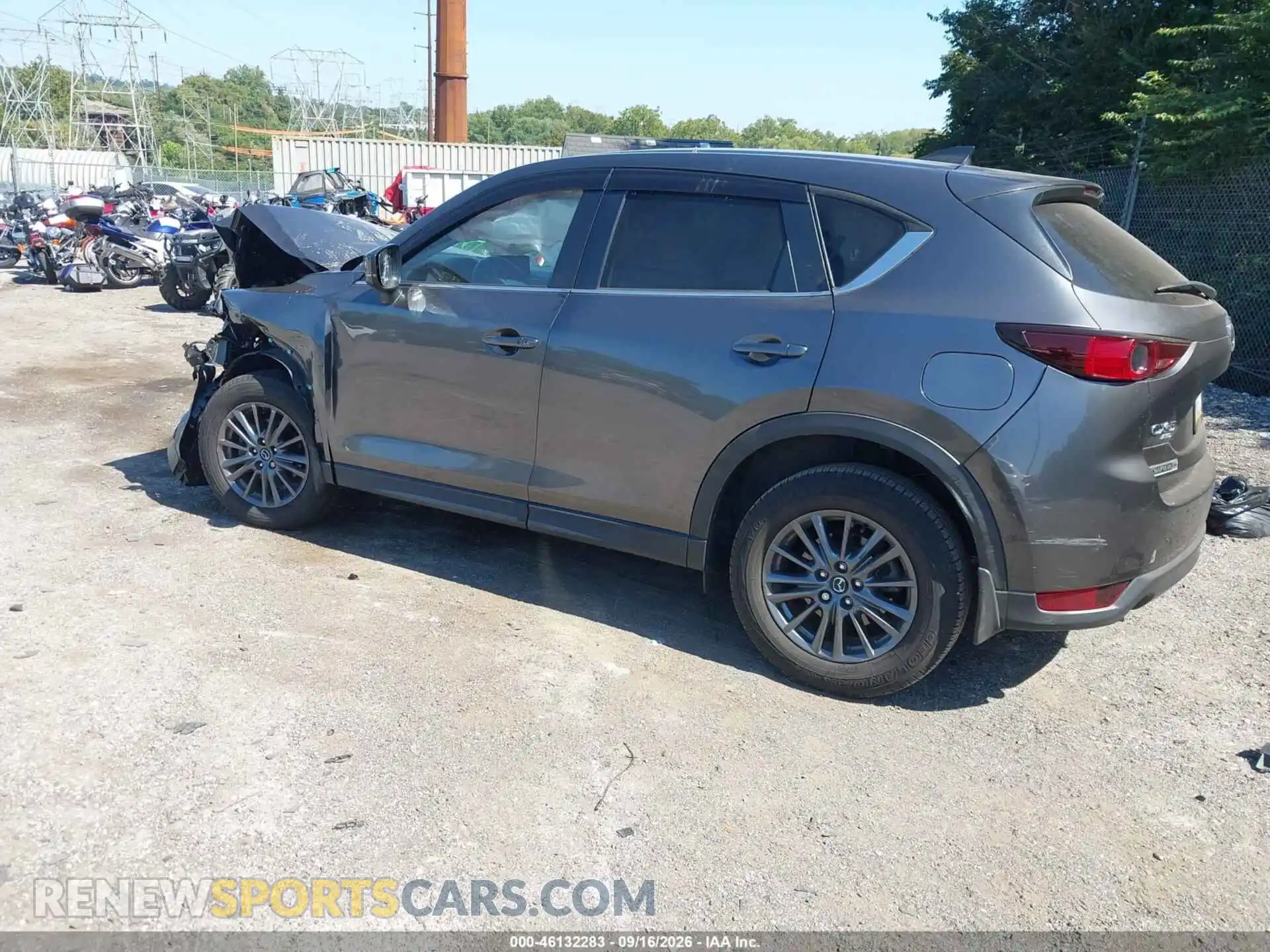 3 Фотография поврежденного автомобиля JM3KFBCM6M1388070 MAZDA CX-5 2021