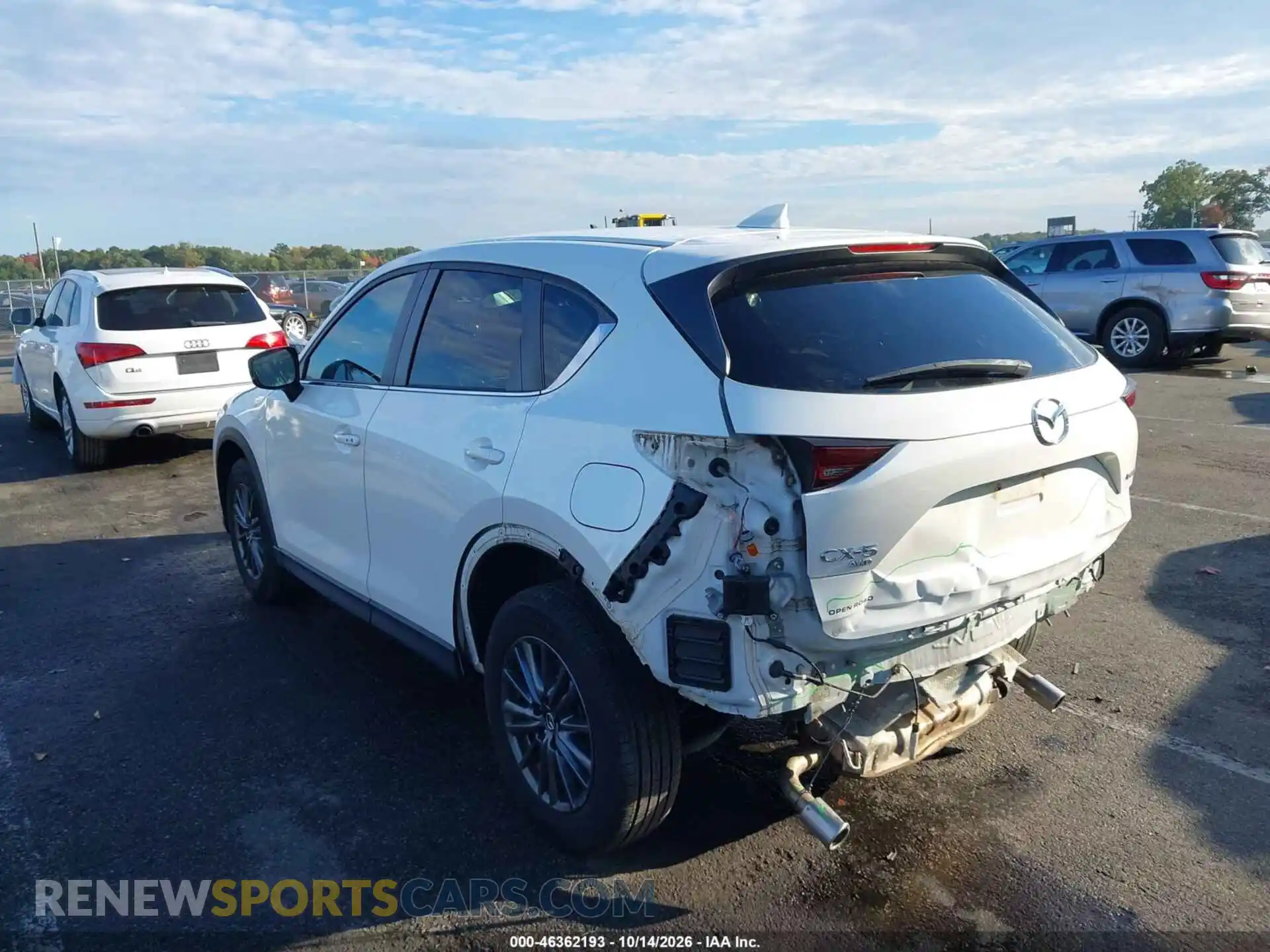 3 fotografías del automóvil dañado JM3KFBCM7M0303839 MAZDA CX-5 2021