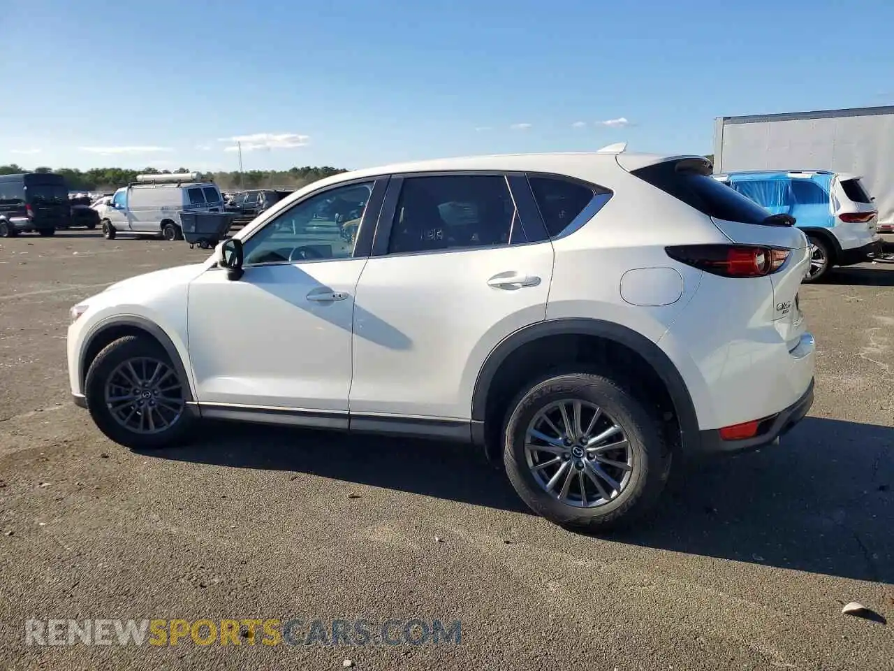 2 fotografías del automóvil dañado JM3KFBCM7M0376726 MAZDA CX-5 2021