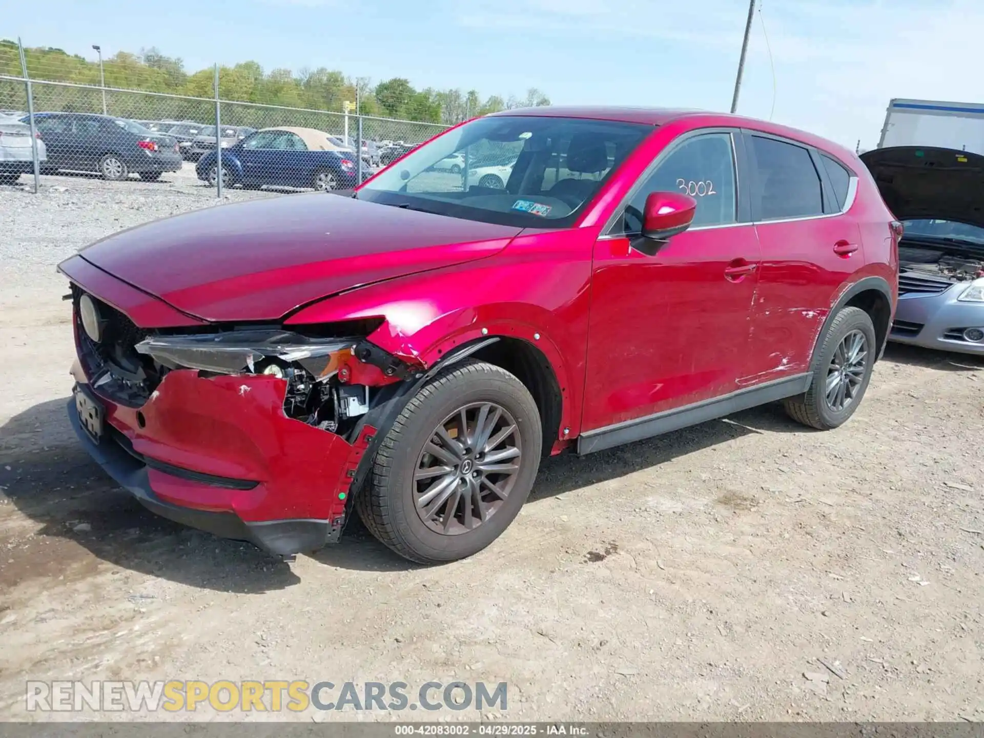 2 Photograph of a damaged car JM3KFBCM7M0438738 MAZDA CX-5 2021