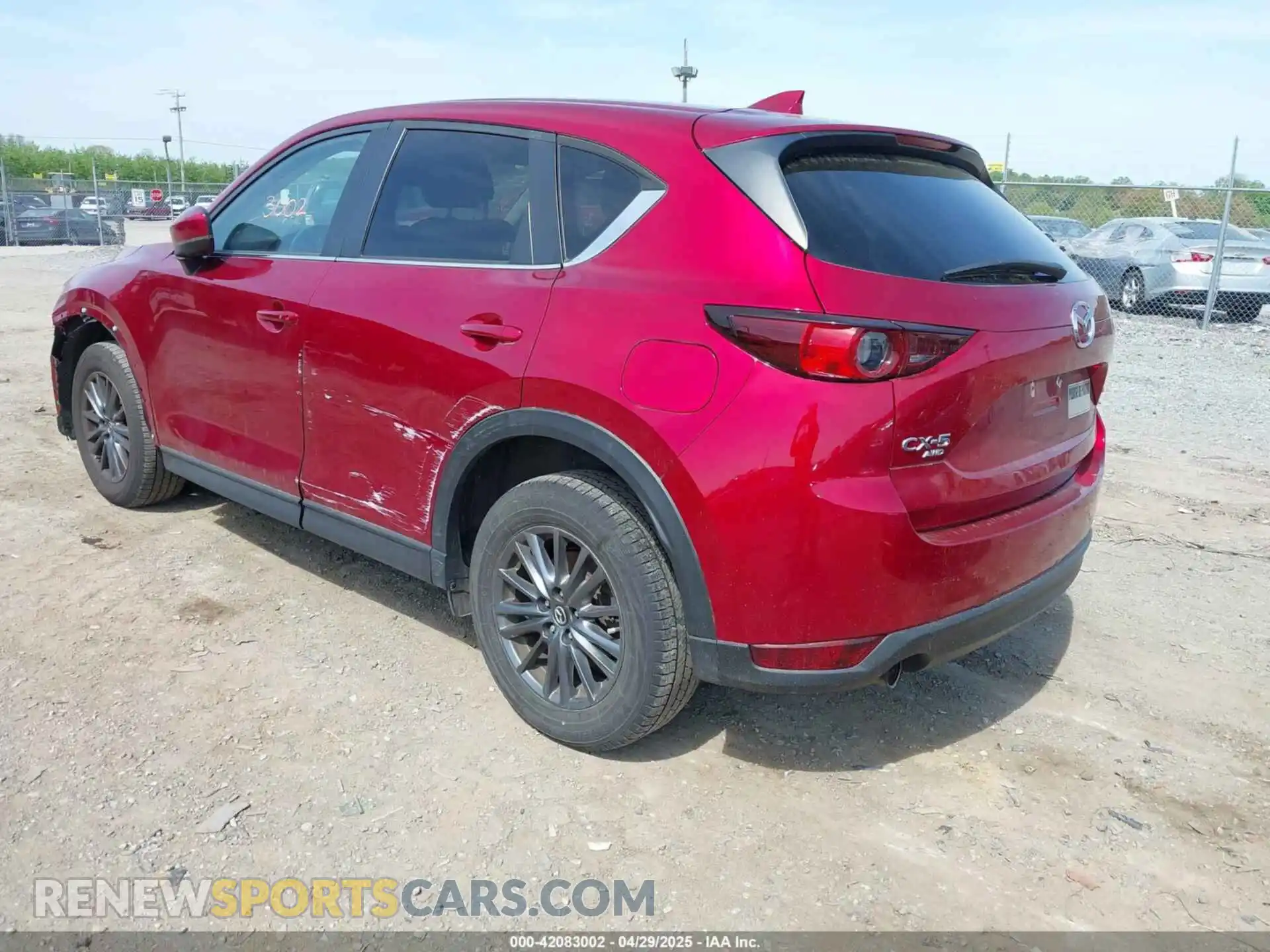 3 Photograph of a damaged car JM3KFBCM7M0438738 MAZDA CX-5 2021