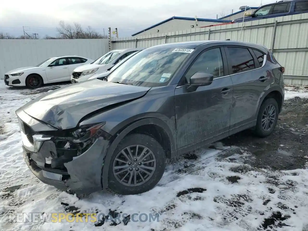 1 Photograph of a damaged car JM3KFBCM7M0449853 MAZDA CX-5 2021