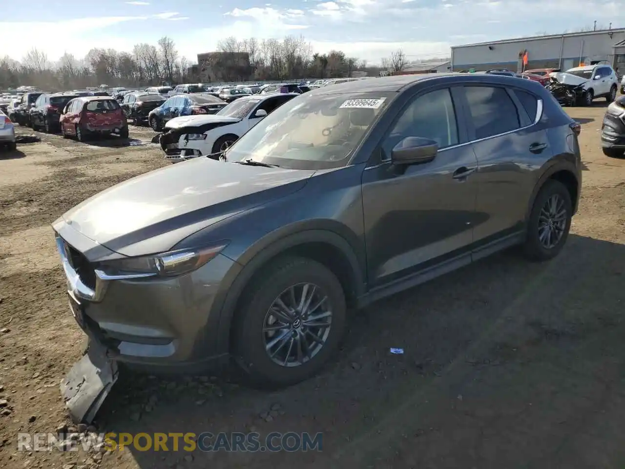 1 Photograph of a damaged car JM3KFBCM7M0455698 MAZDA CX-5 2021