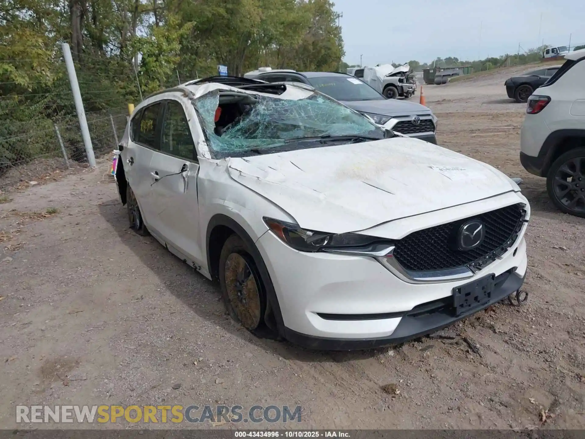 1 Photograph of a damaged car JM3KFBCM7M0477474 MAZDA CX-5 2021