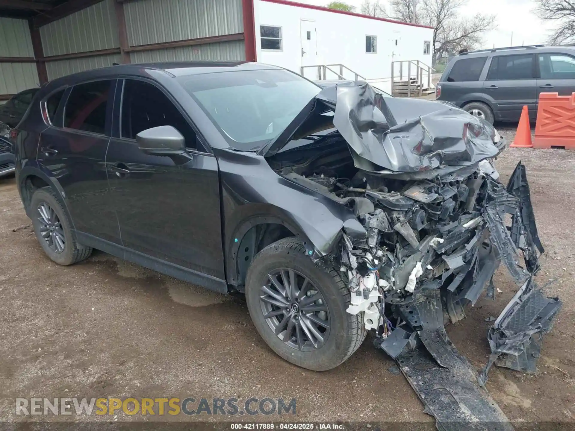 1 Photograph of a damaged car JM3KFBCM7M0483680 MAZDA CX-5 2021