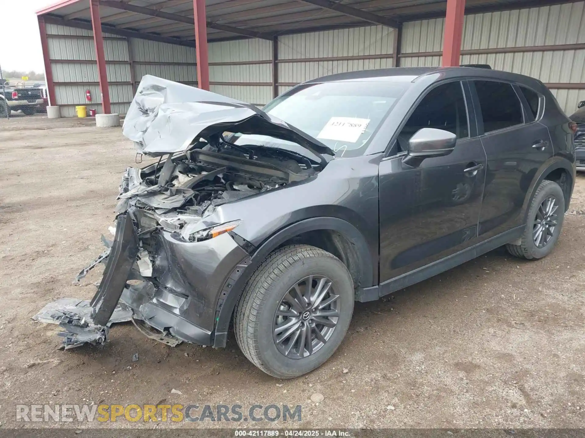 2 Photograph of a damaged car JM3KFBCM7M0483680 MAZDA CX-5 2021