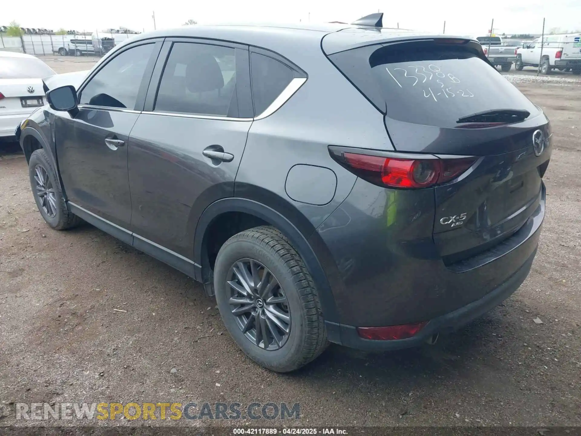 3 Photograph of a damaged car JM3KFBCM7M0483680 MAZDA CX-5 2021