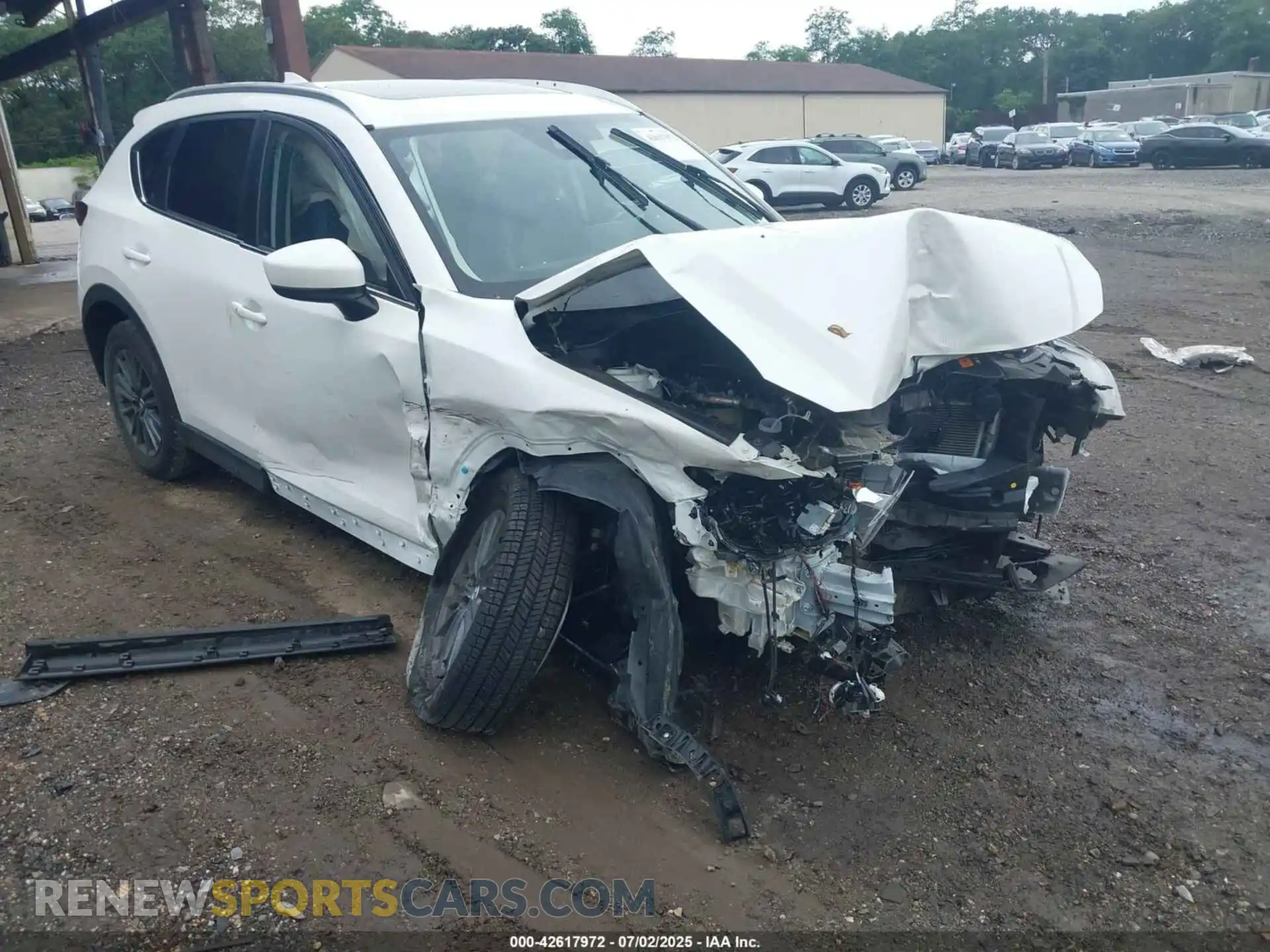 1 Фотография поврежденного автомобиля JM3KFBCM7M0484635 MAZDA CX-5 2021