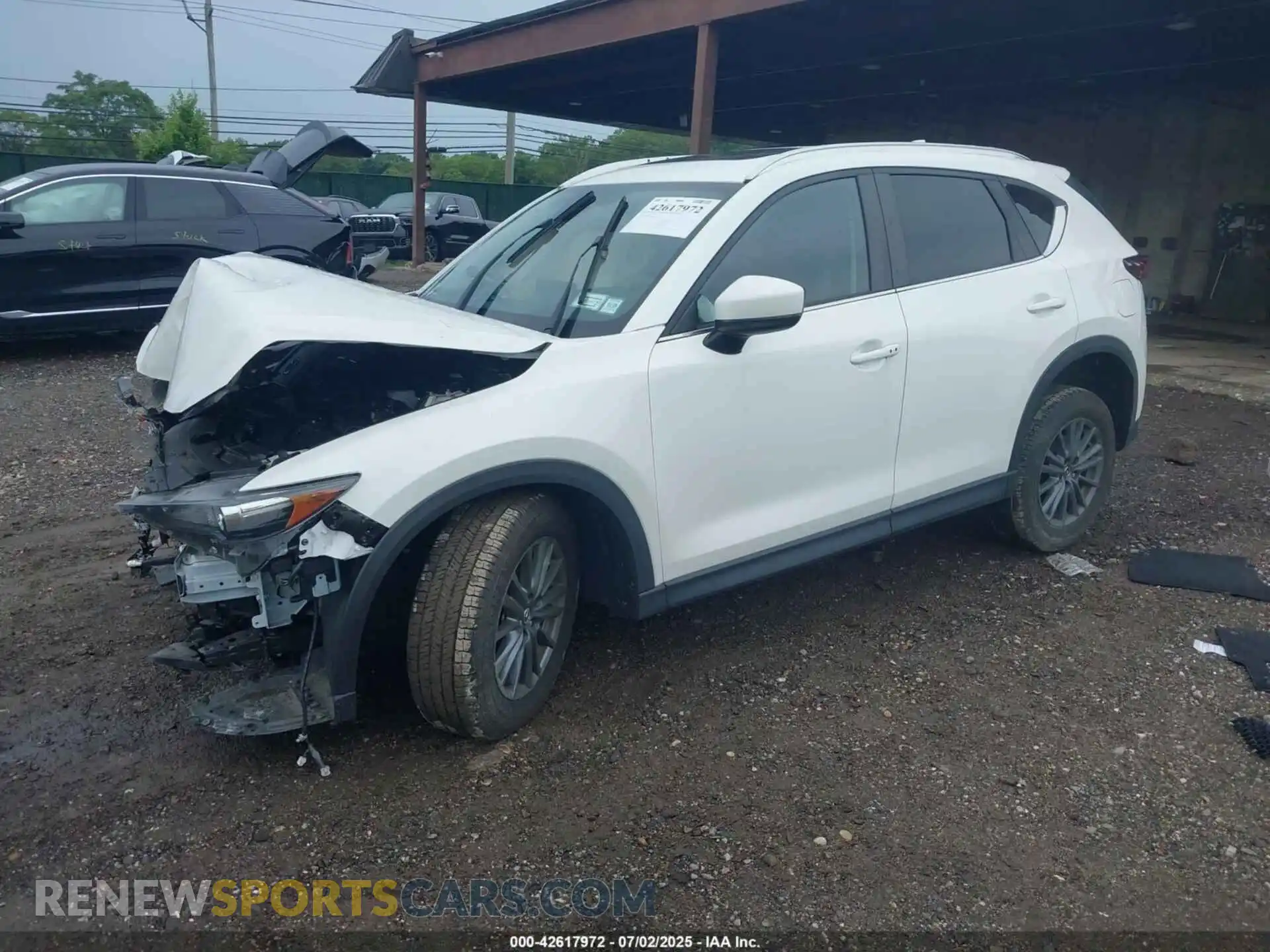 2 Фотография поврежденного автомобиля JM3KFBCM7M0484635 MAZDA CX-5 2021