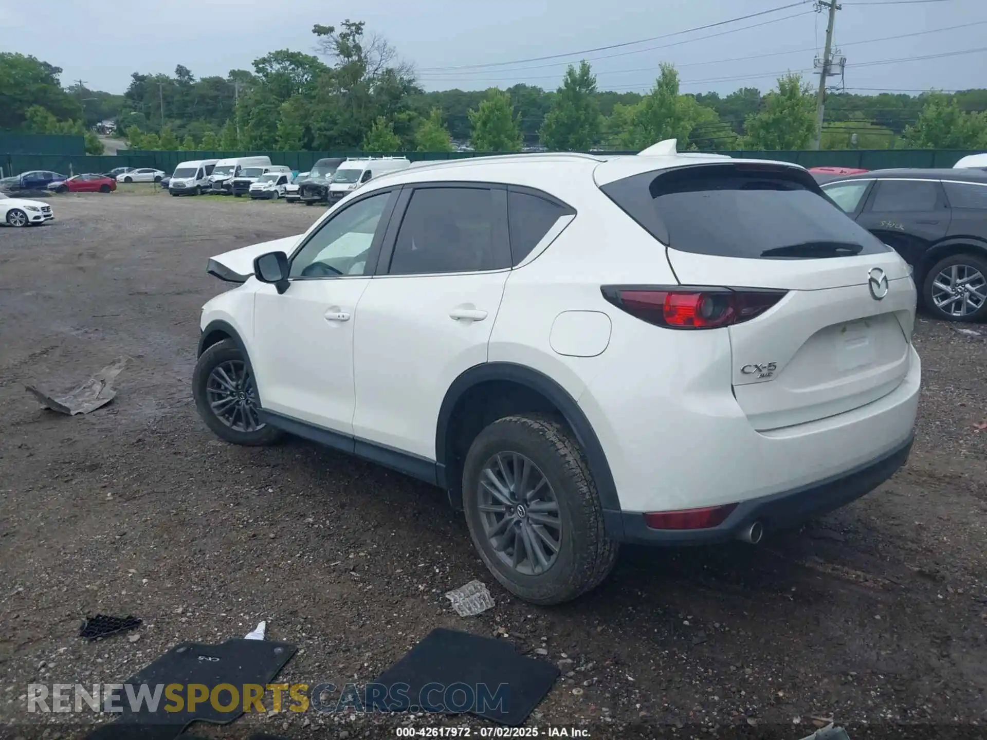 3 Фотография поврежденного автомобиля JM3KFBCM7M0484635 MAZDA CX-5 2021