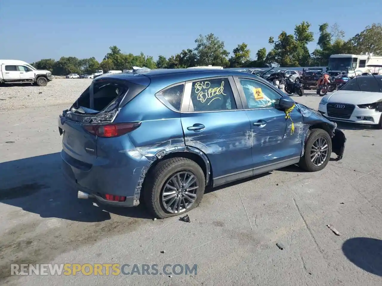3 Photograph of a damaged car JM3KFBCM7M1310185 MAZDA CX-5 2021
