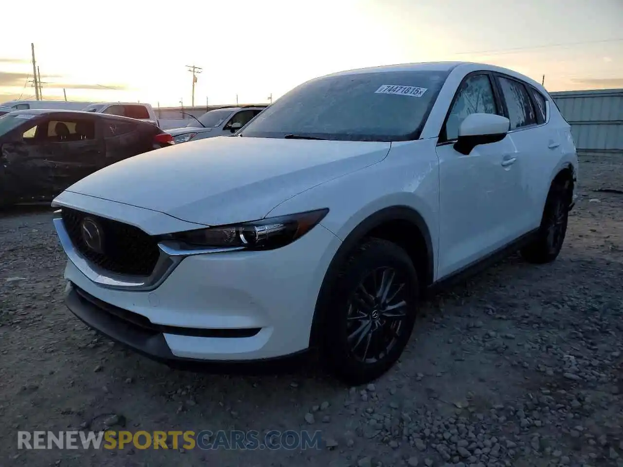 1 Photograph of a damaged car JM3KFBCM7M1425577 MAZDA CX-5 2021