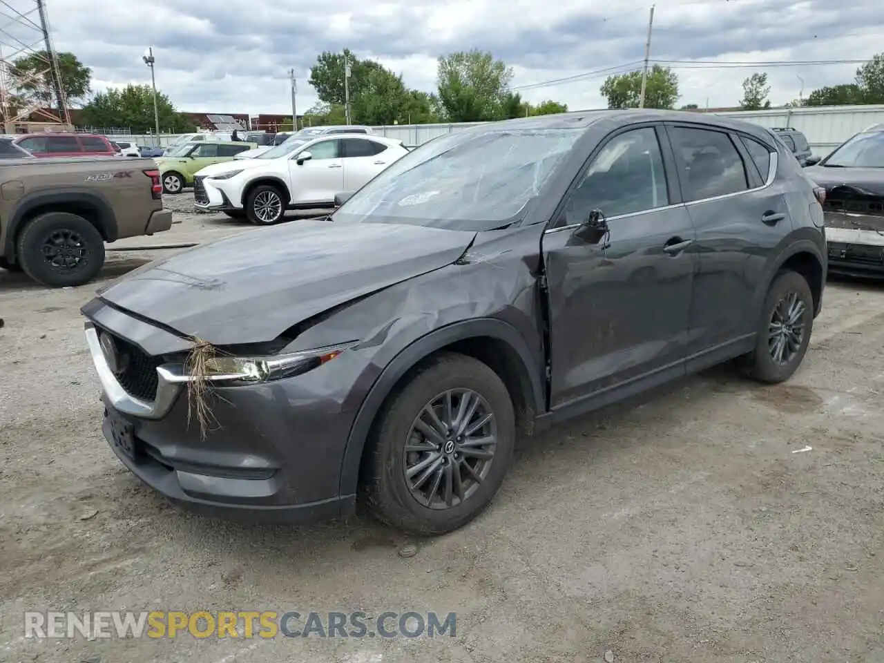 1 Photograph of a damaged car JM3KFBCM7M1440676 MAZDA CX-5 2021
