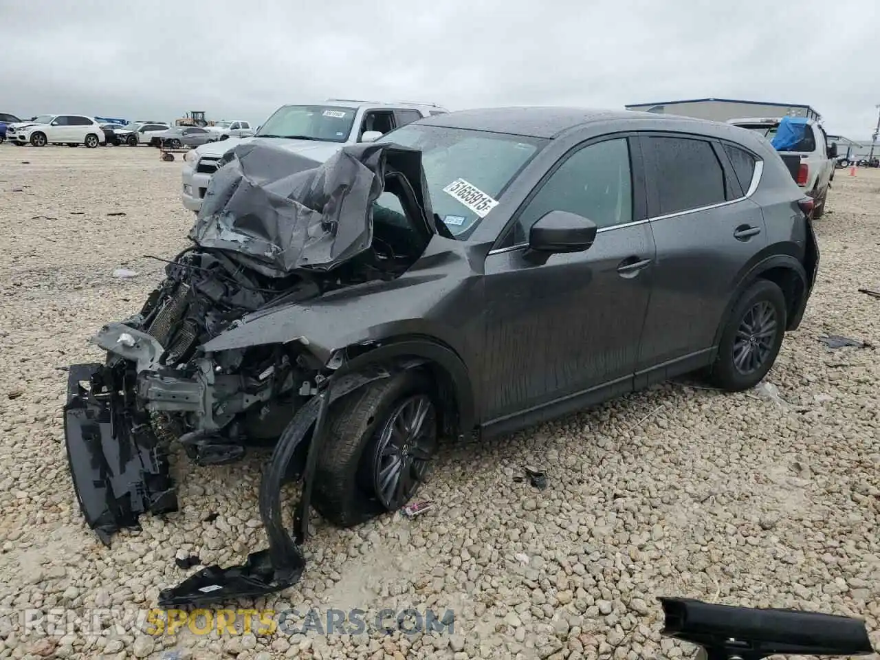 1 Фотография поврежденного автомобиля JM3KFBCM8M0341029 MAZDA CX-5 2021
