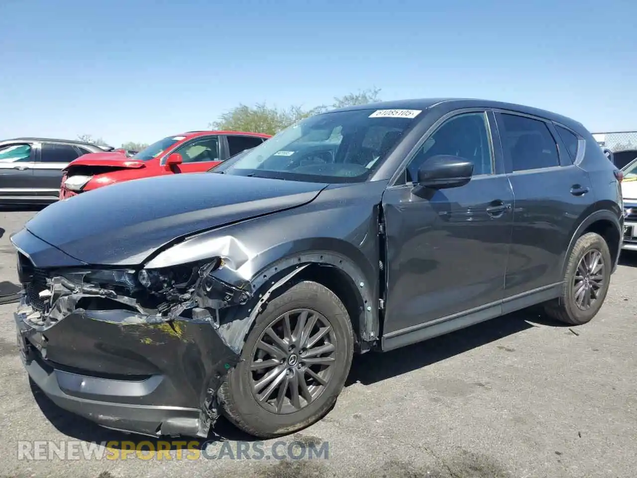 1 Photograph of a damaged car JM3KFBCM8M0362639 MAZDA CX-5 2021