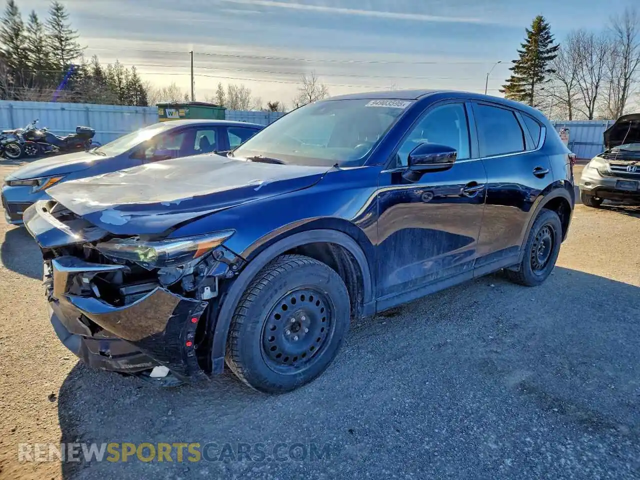 1 Photograph of a damaged car JM3KFBCM8M0401696 MAZDA CX-5 2021