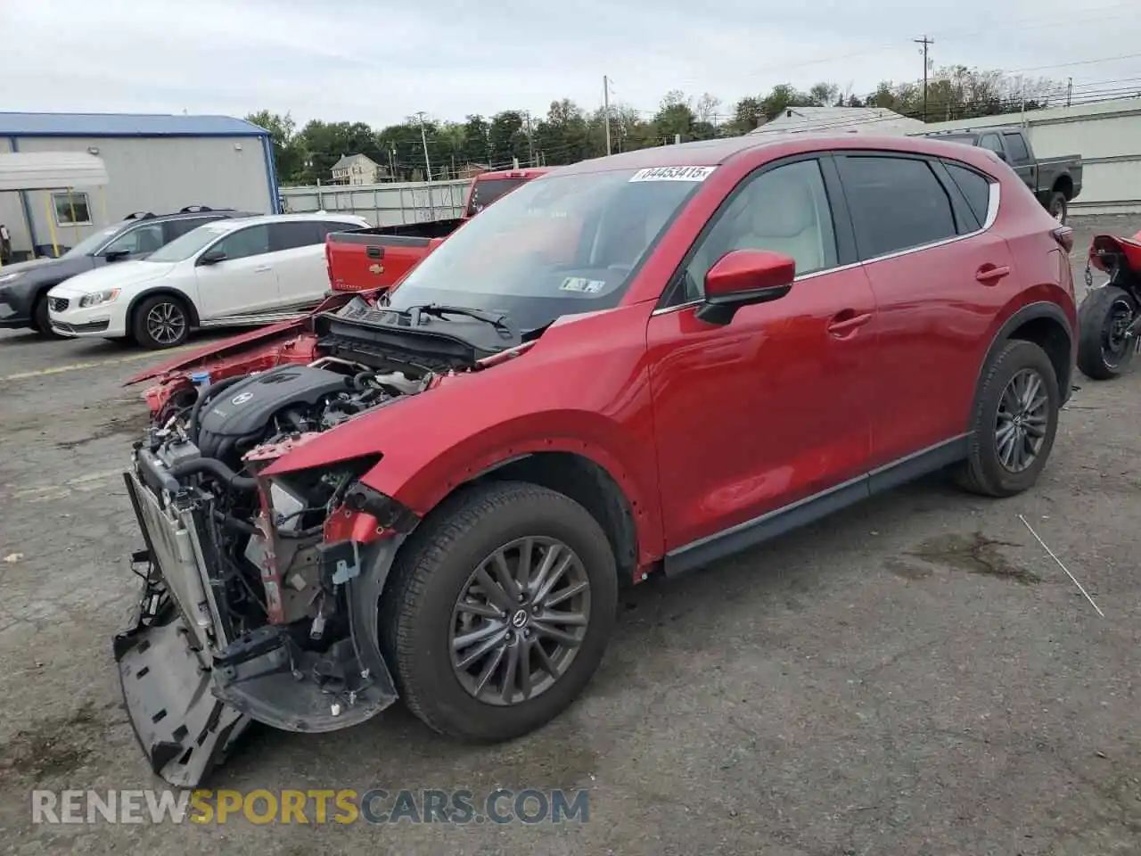1 Фотография поврежденного автомобиля JM3KFBCM8M0477791 MAZDA CX-5 2021