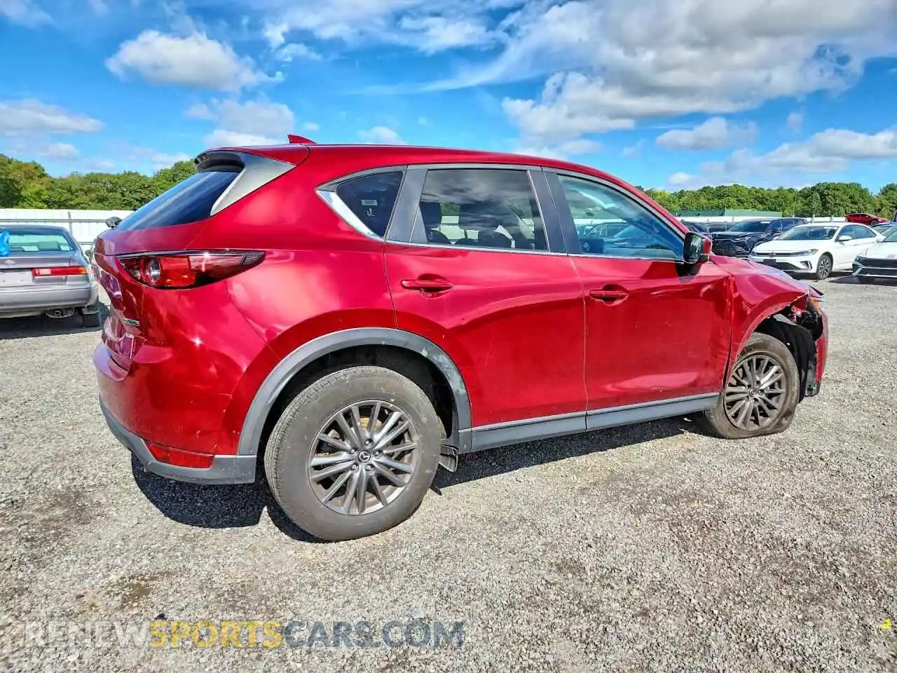 3 Photograph of a damaged car JM3KFBCM8M1330607 MAZDA CX-5 2021