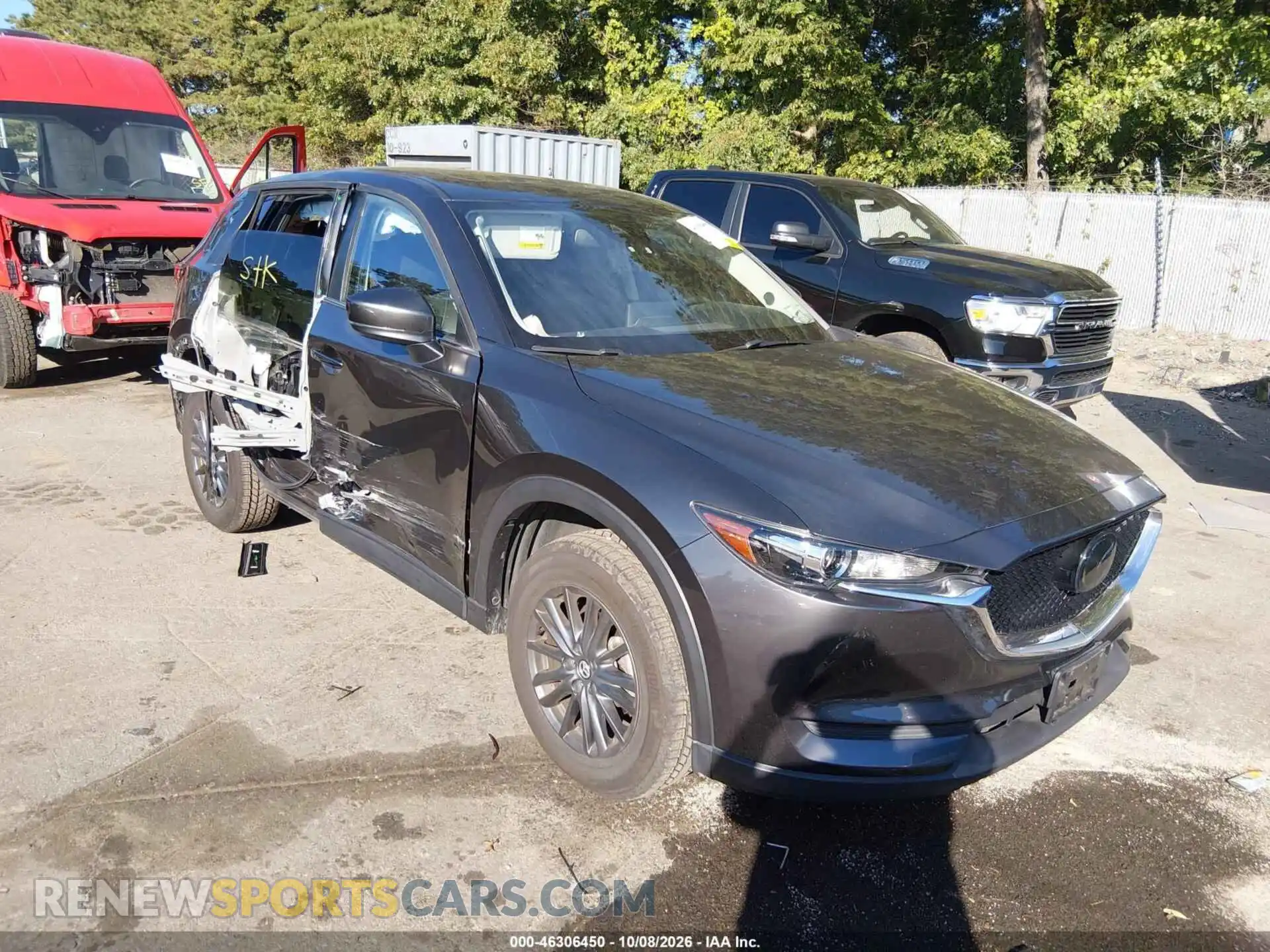 1 Photograph of a damaged car JM3KFBCM8M1338058 MAZDA CX-5 2021