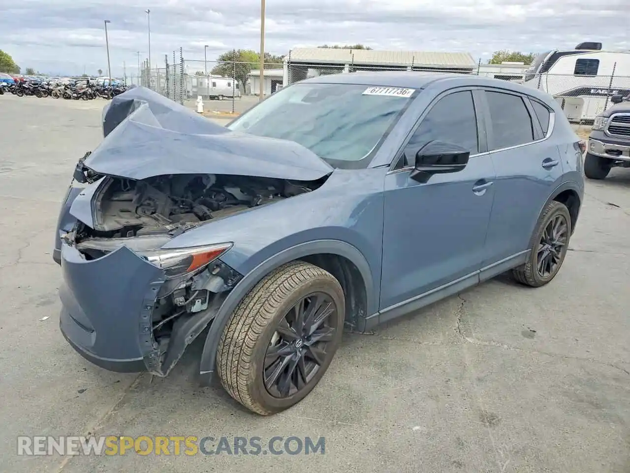 1 Photograph of a damaged car JM3KFBCM9M0314034 MAZDA CX-5 2021