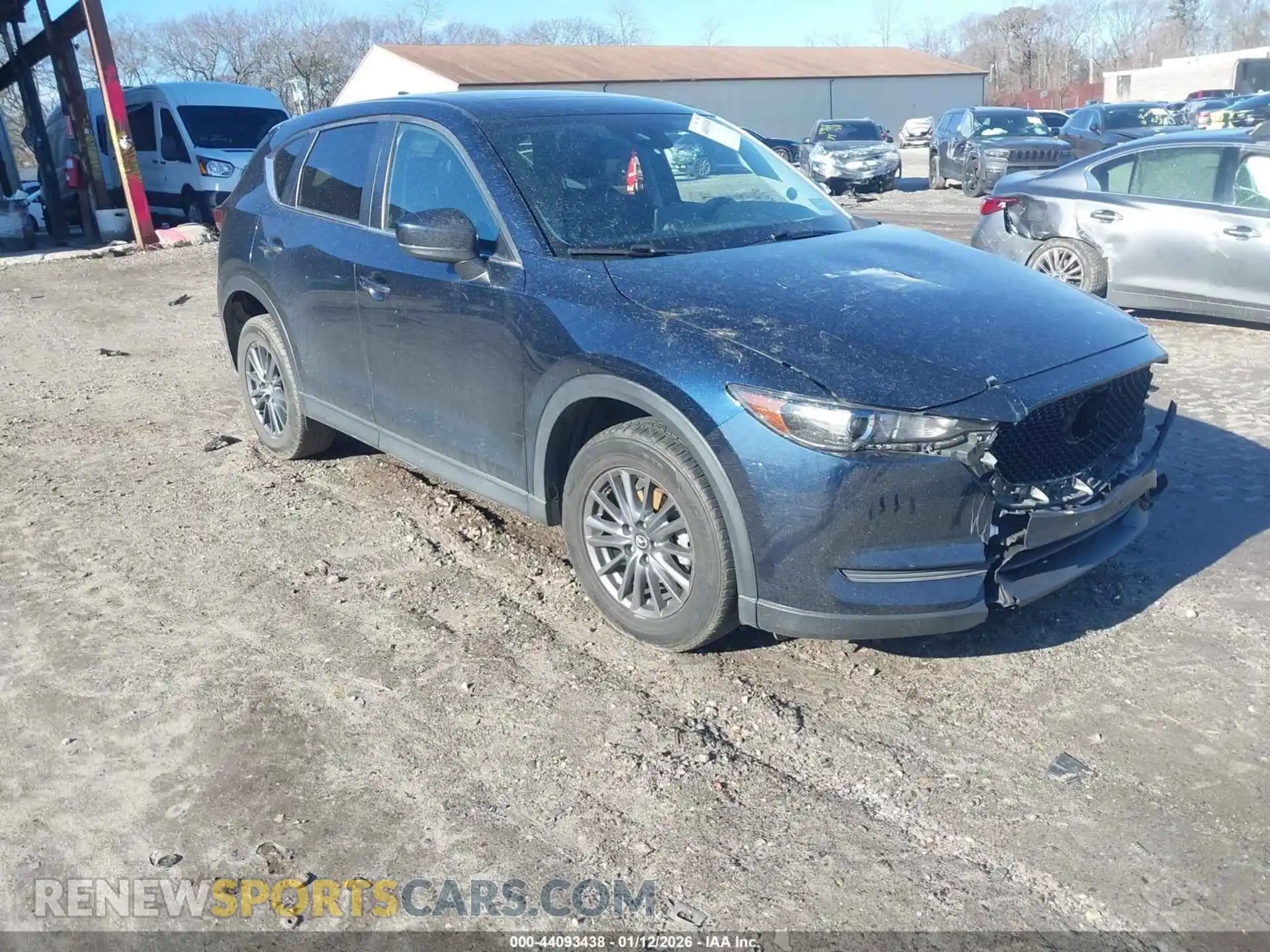 1 Photograph of a damaged car JM3KFBCM9M0327737 MAZDA CX-5 2021