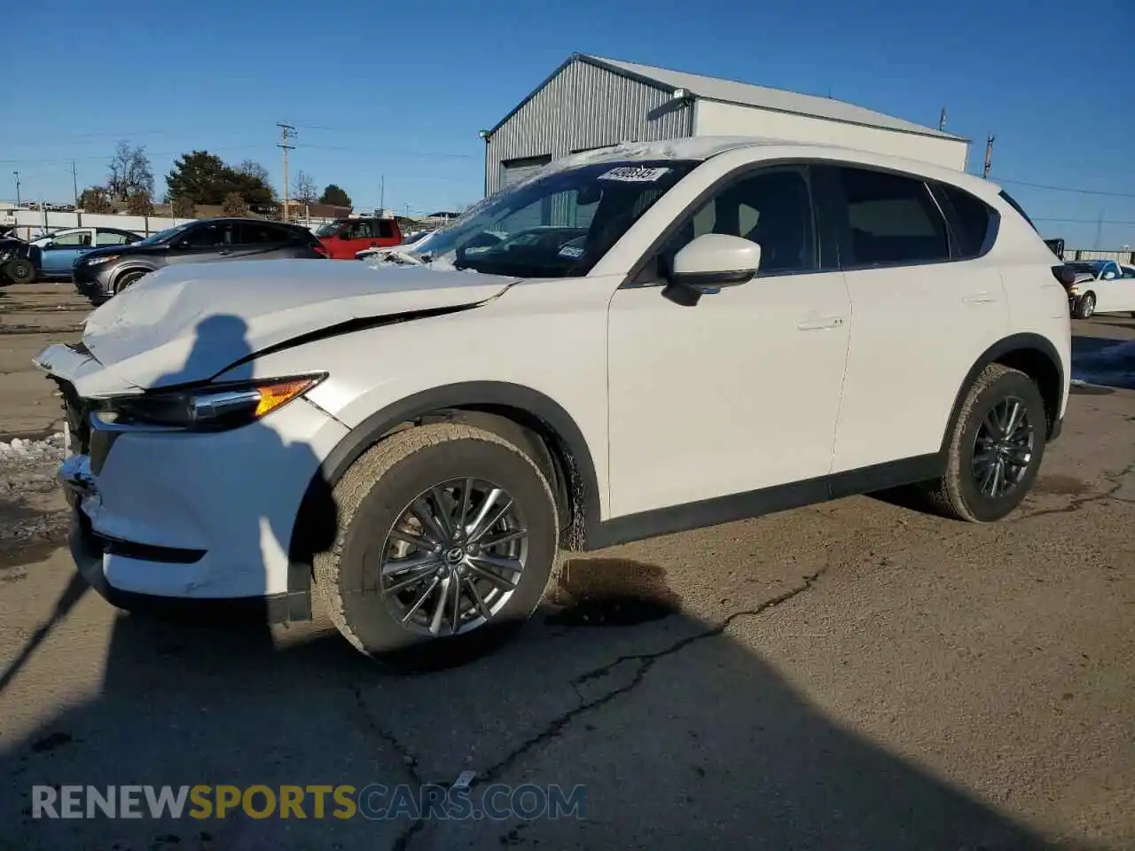 1 Photograph of a damaged car JM3KFBCM9M0336910 MAZDA CX-5 2021