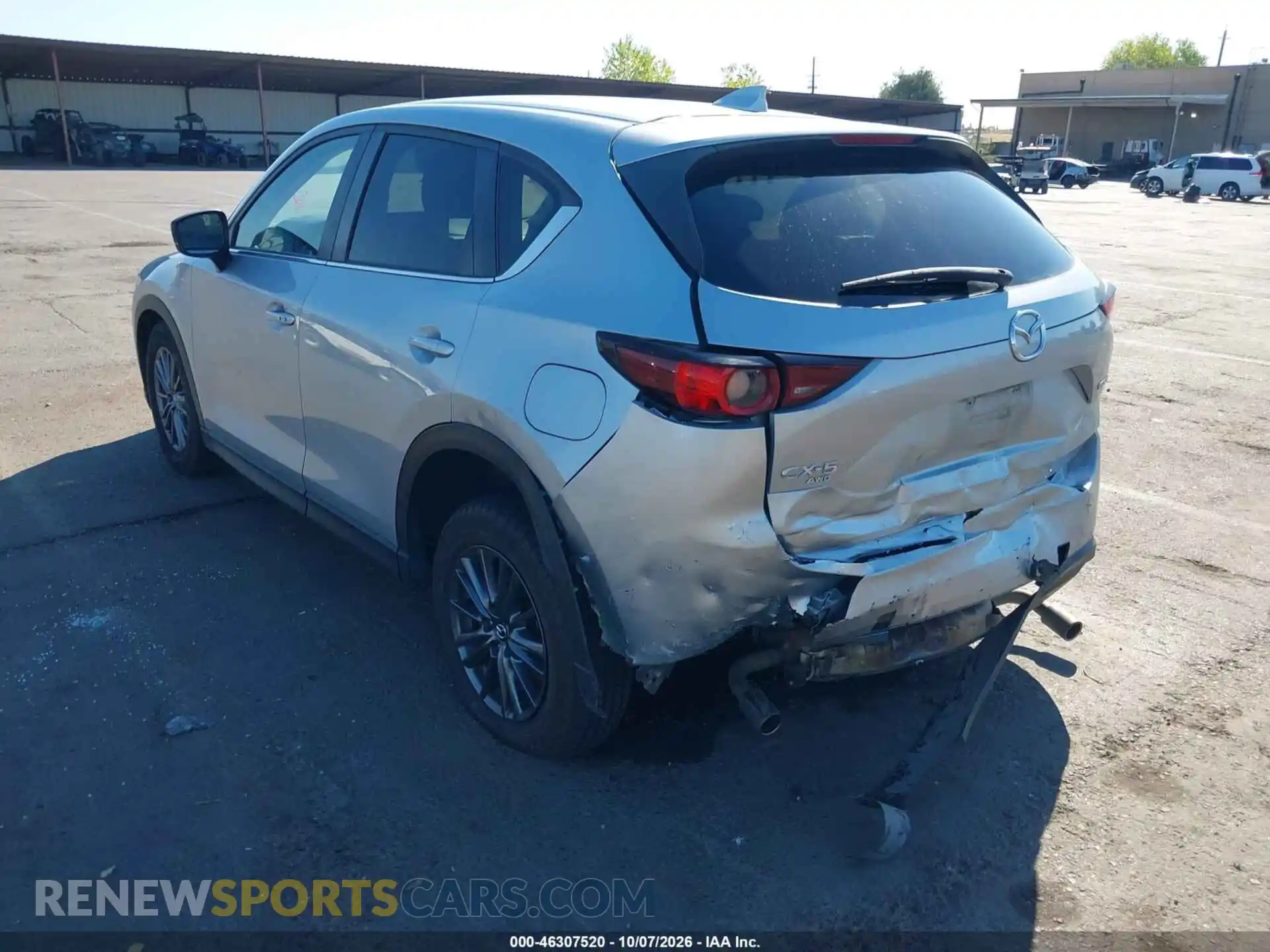 3 fotografías del automóvil dañado JM3KFBCM9M0343484 MAZDA CX-5 2021