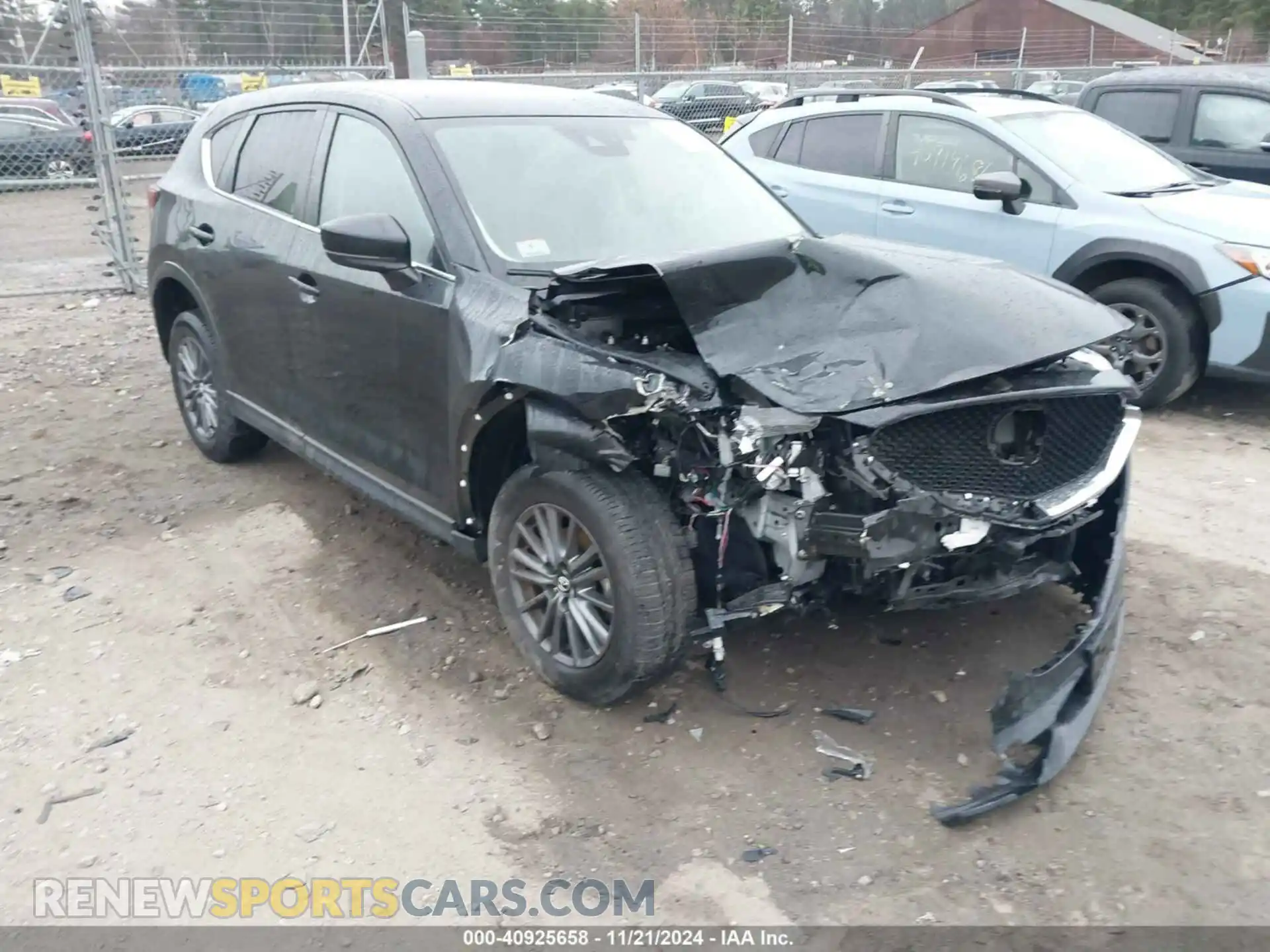 1 Photograph of a damaged car JM3KFBCM9M0355022 MAZDA CX-5 2021