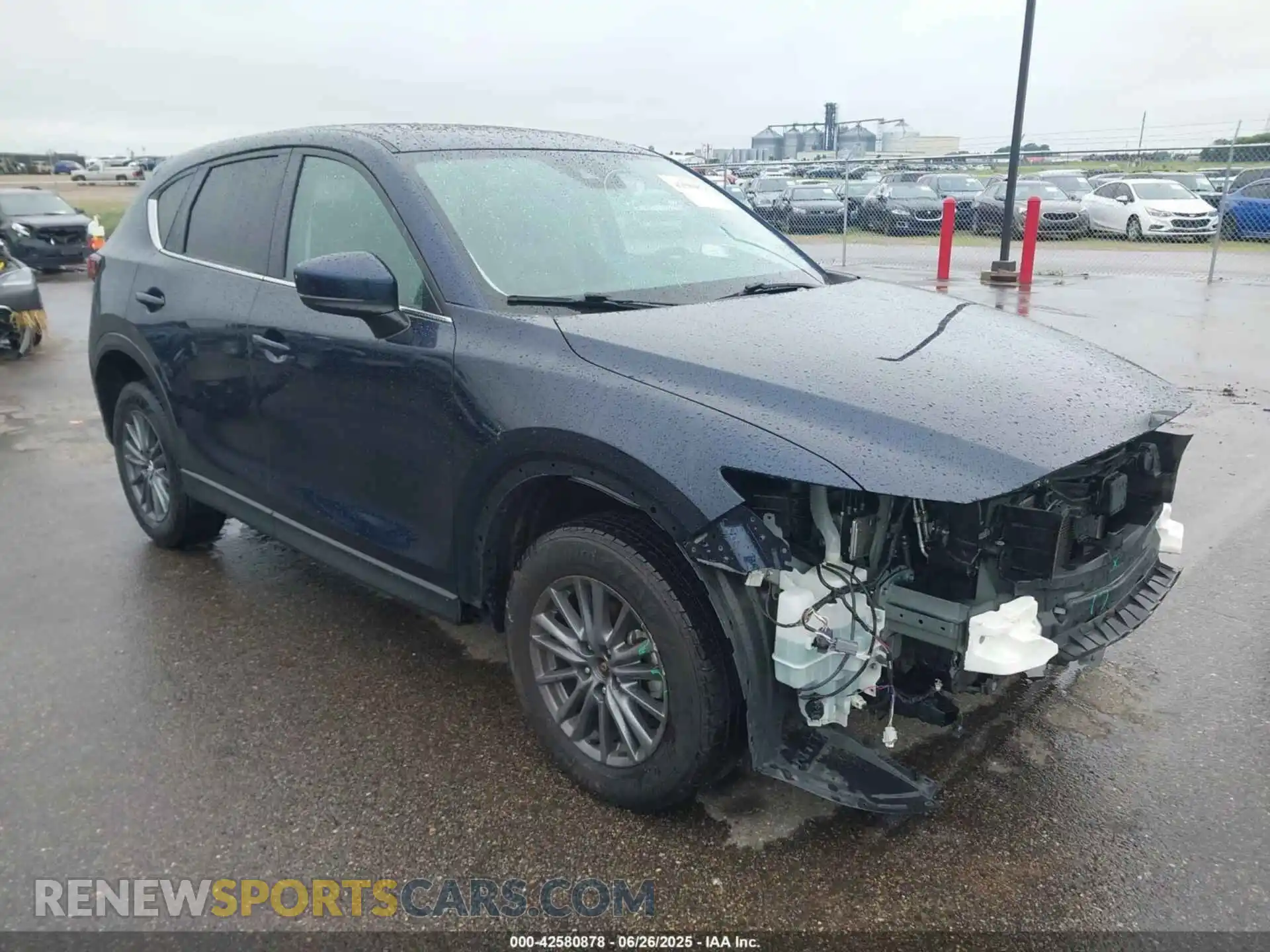 1 Photograph of a damaged car JM3KFBCM9M0369261 MAZDA CX-5 2021