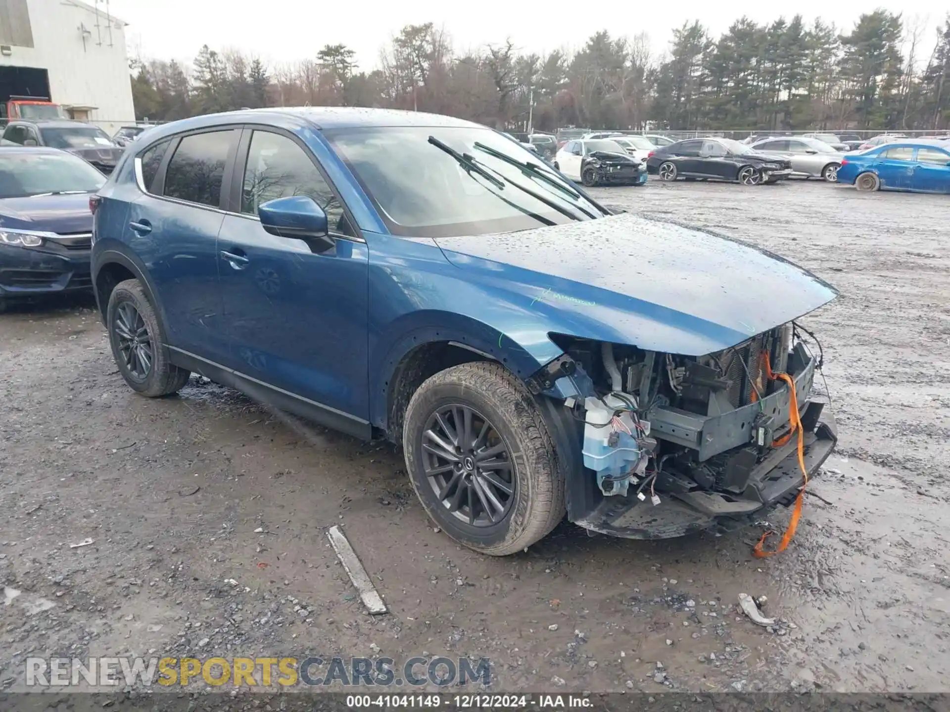 1 Фотография поврежденного автомобиля JM3KFBCM9M0393141 MAZDA CX-5 2021