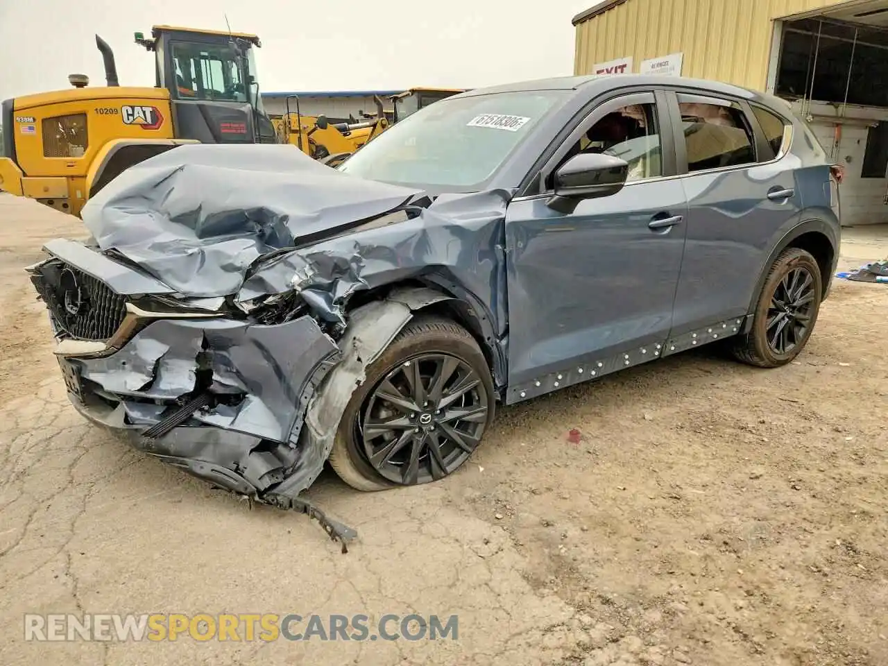 1 Photograph of a damaged car JM3KFBCM9M0395021 MAZDA CX-5 2021